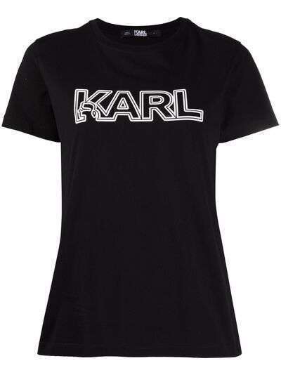 Karl Lagerfeld футболка Karl с логотипом