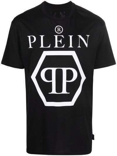 Philipp Plein футболка с логотипом Hexagon