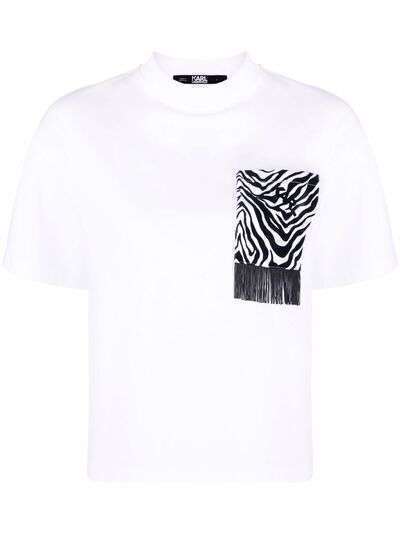 Karl Lagerfeld футболка с карманом