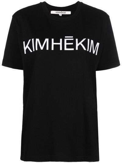 Kimhekim футболка с логотипом