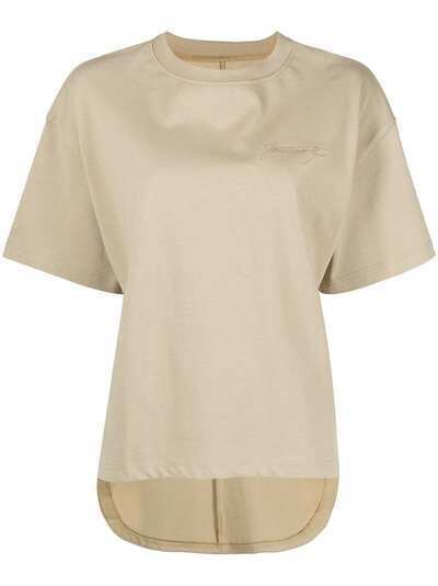 izzue round neck short-sleeved T-shirt