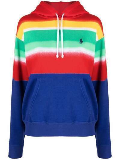 Polo Ralph Lauren худи в разноцветную полоску