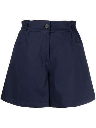 Semicouture elasticated-waist shorts