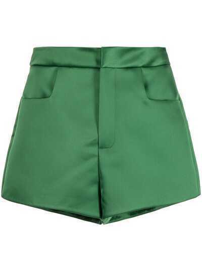 Dice Kayek satin tailored shorts