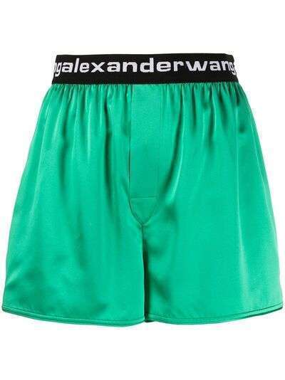Alexander Wang атласные шорты Boxer