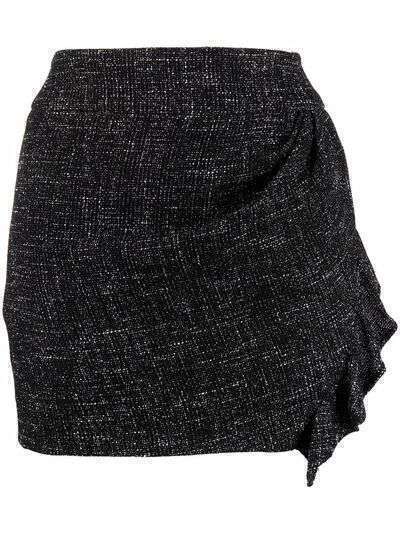 IRO Yoni tweed mini skirt