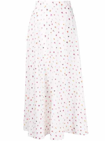 Rosie Assoulin юбка миди с цветочным принтом