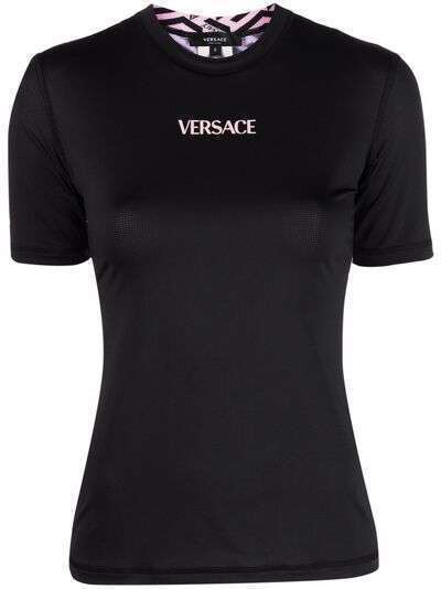 Versace футболка с монограммой