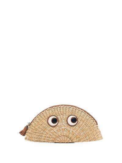 Anya Hindmarch Eyes woven clutch