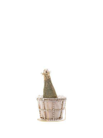 Rosantica мини-сумка Champagne с кристаллами