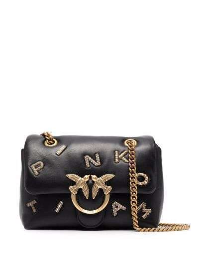 PINKO мини-сумка на плечо Love с логотипом