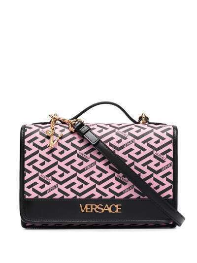 Versace сумка на плечо с узором La Greca Signature