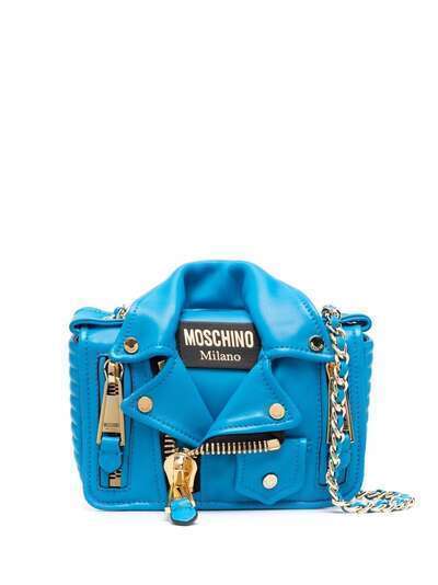 Moschino сумка на плечо в виде куртки