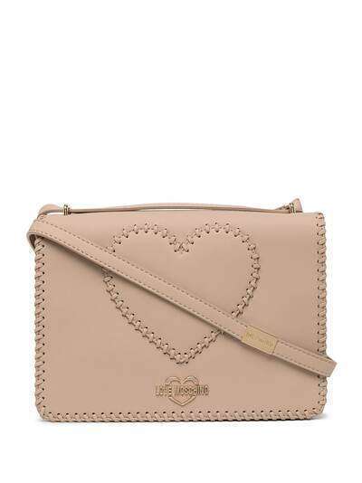 Love Moschino heart patch shoulder bag