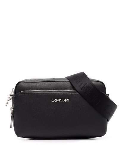 Calvin Klein каркасная сумка с логотипом
