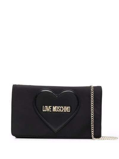 Love Moschino сумка через плечо с нашивкой