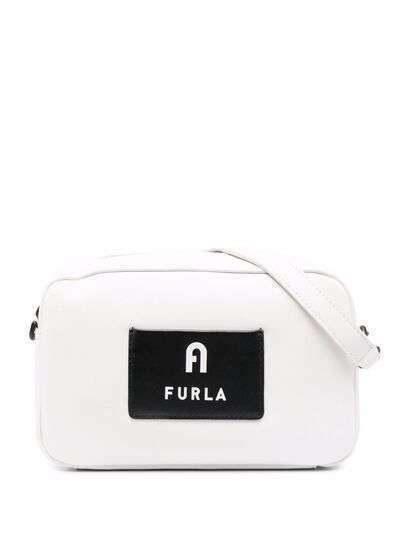 Furla сумка-сэтчел Iris с нашивкой-логотипом