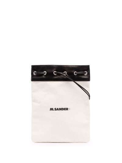 Jil Sander сумка на плечо с кулиской и логотипом