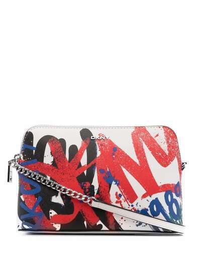 DKNY сумка через плечо с принтом граффити