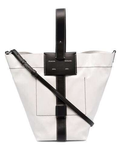 Proenza Schouler White Label Sullivan Coated Canvas Bag