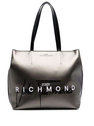 John Richmond сумка-шопер с логотипом