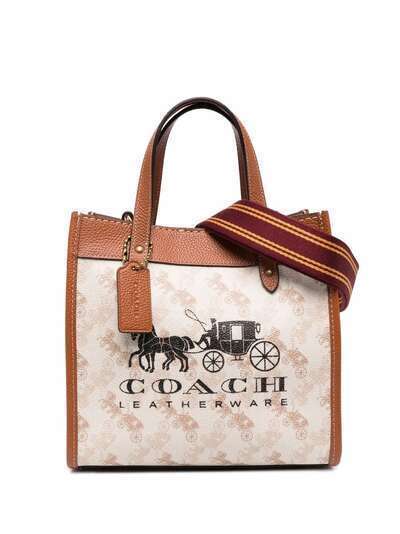 Coach сумка-тоут с монограммой