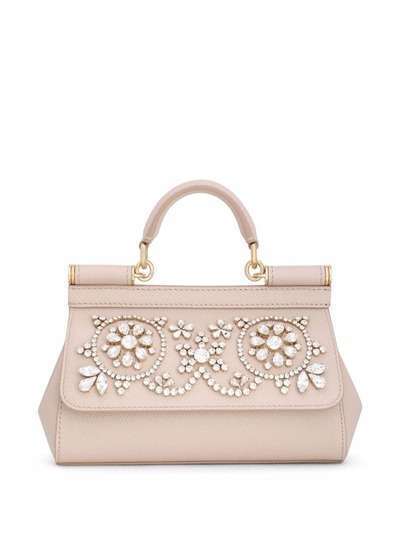 Dolce & Gabbana сумка-тоут с кристаллами