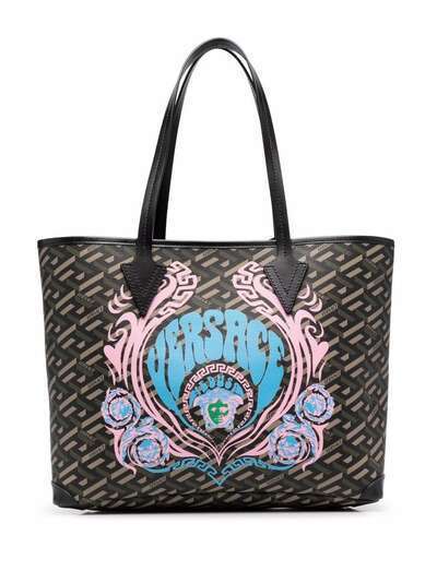 Versace сумка-тоут La Greca Medusa Music
