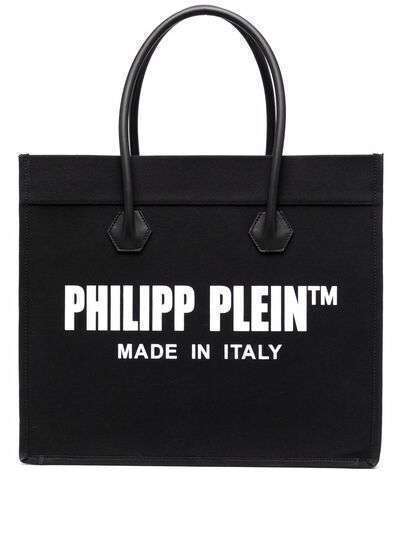 Philipp Plein сумка-тоут TM из канваса