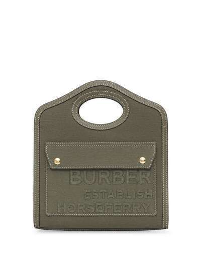 Burberry сумка-тоут Horseferry размера мини