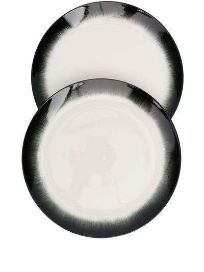 Ann Deumelemeester X Serax набор из двух фарфоровых тарелок