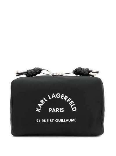 Karl Lagerfeld несессер с принтом 96KM3203999