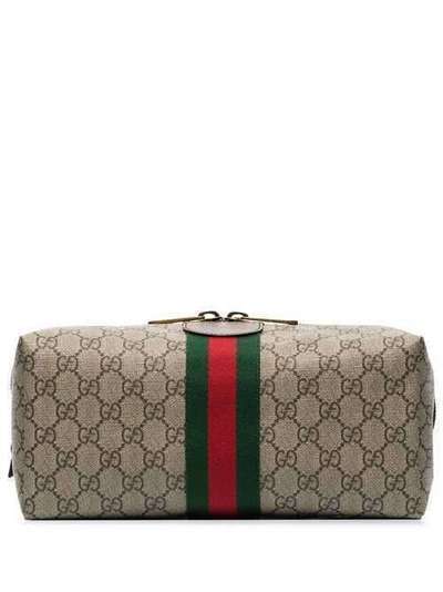 Gucci несессер с логотипом Ophidia GG Supreme 5727679IK3T