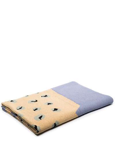 Cold Picnic одеяло с леопардовым принтом