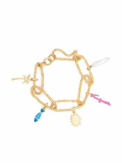 Forte Forte charm-detail chain bracelet