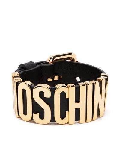 Moschino браслет с логотипом