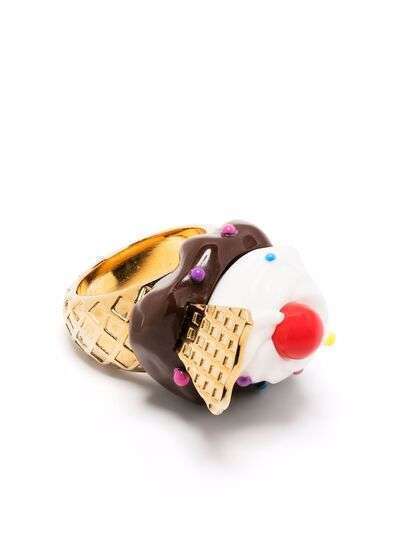 Moschino декорированное кольцо