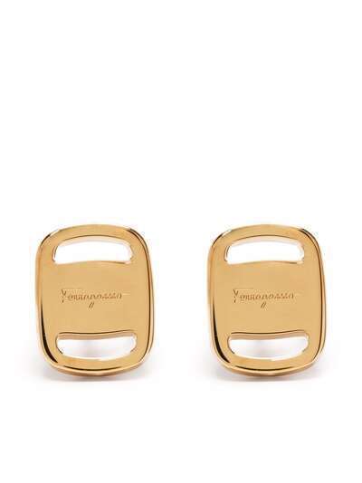 Salvatore Ferragamo Vara stud earrings