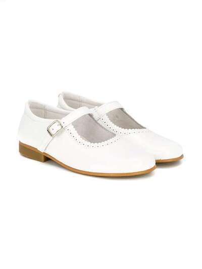 Andanines Shoes балетки с волнистой отделкой AND22152846CHAR0LBLANC0