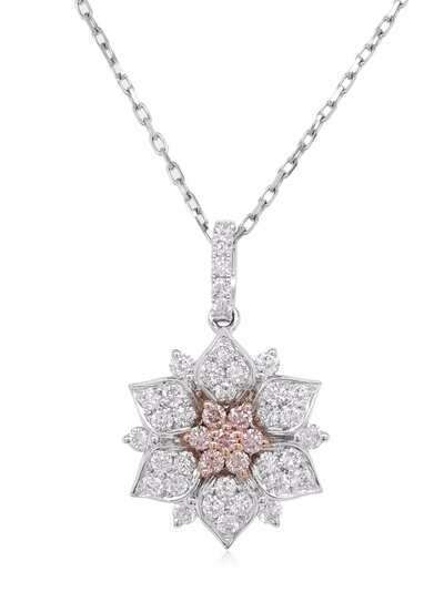 HYT Jewelry платиновое колье Argyle Pink Diamond с подвеской