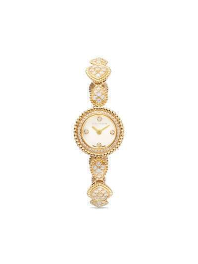 Boucheron 18kt yellow gold Serpent Bohème diamond watch