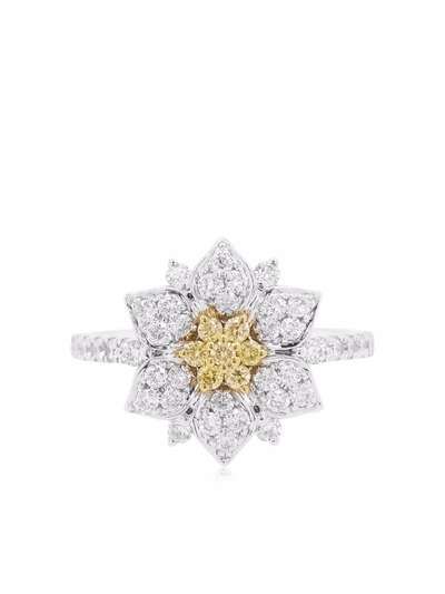 HYT Jewelry платиновое кольцо Sunshine Yellow Diamond