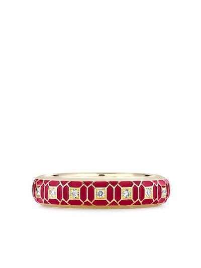 Pragnell кольцо Revival из желтого золота с бриллиантом