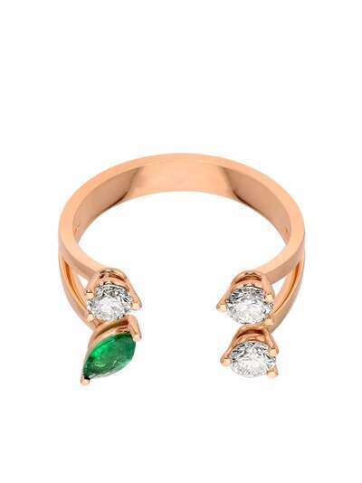 Delfina Delettrez кольцо из розового золота с бриллиантами