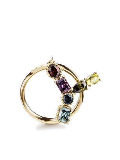 Dolce & Gabbana кольцо Rainbow Alphabet Y из желтого золота