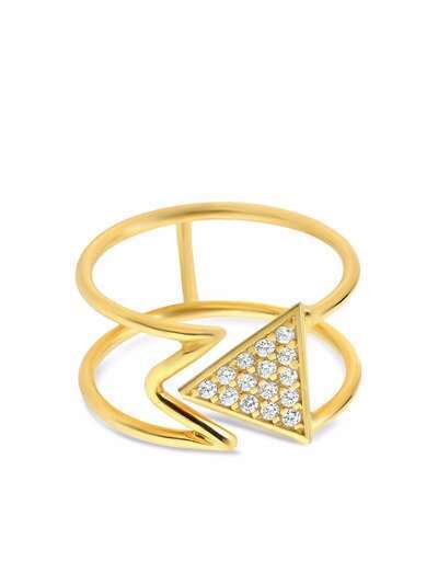 Gfg Jewellery кольцо Mara из желтого золота с бриллиантами