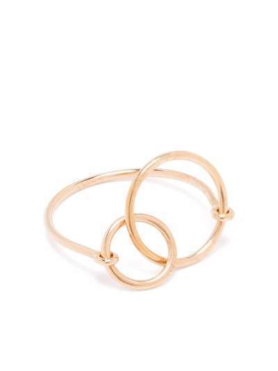 GINETTE NY кольцо Circle из розового золота