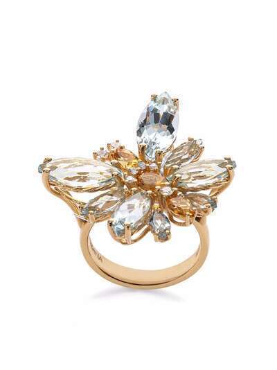 Dolce & Gabbana кольцо Spring из желтого золота с бриллиантами