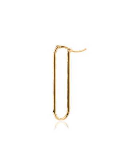 Foundrae gold E31 medium earring