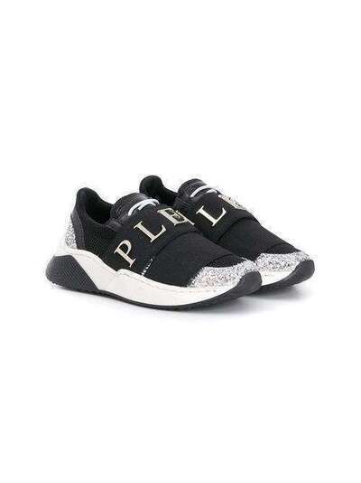 Philipp Plein Junior кроссовки с ремешком и логотипом A19SGSC0092PXV045N